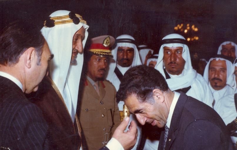 ملاقات با ملک فیصل، پادشاه عربستان سعودی